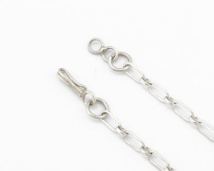 Women's Navajo Necklace .925 Silver Black Onyx Inlay C.80's