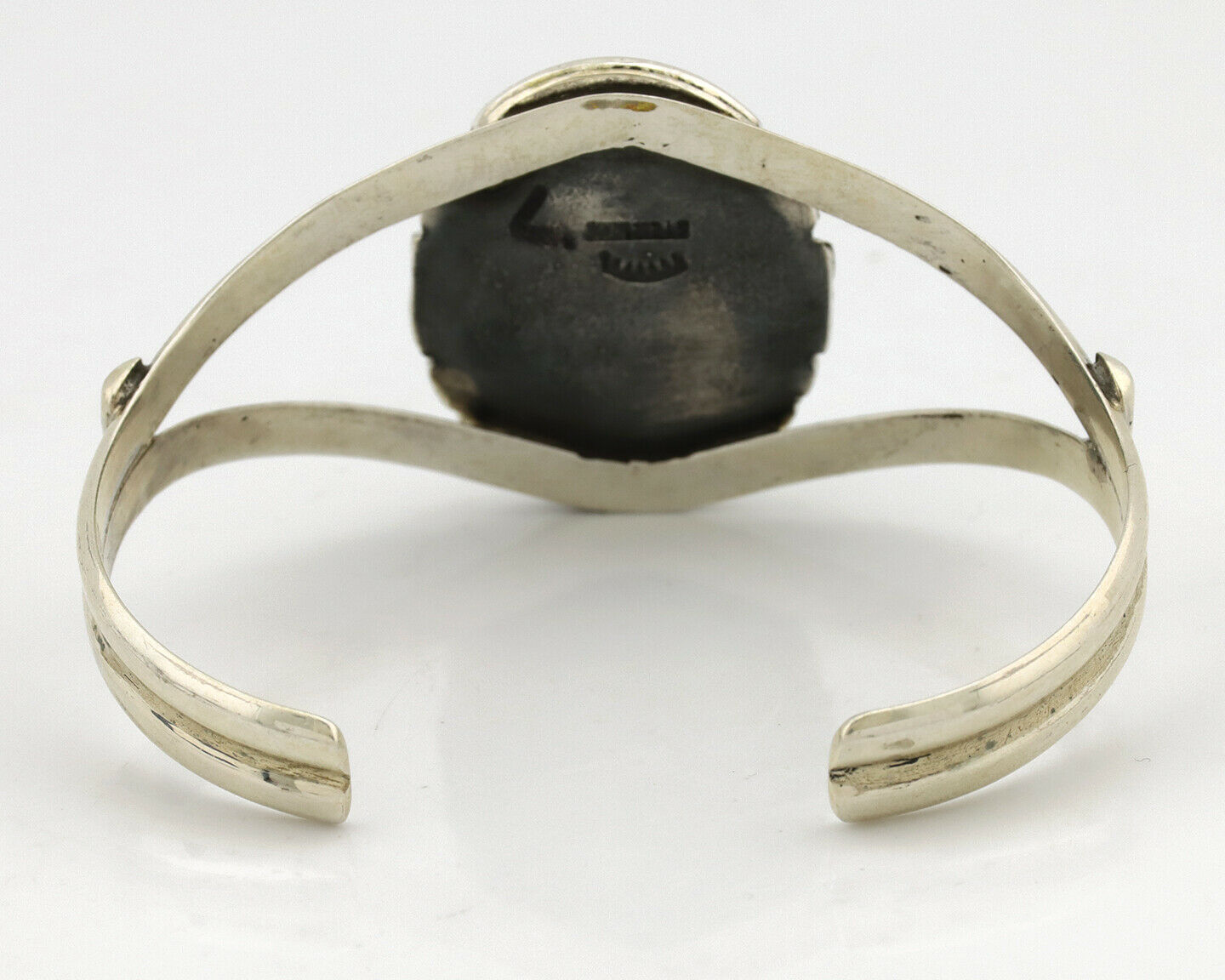 Navajo Bracelet .925 Silver Southwest Turquoise Apache Manufacturing C.80's