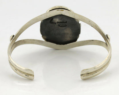Navajo Bracelet .925 Silver Southwest Turquoise Apache Manufacturing C.80's