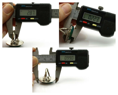 Navajo Ring .925 Silver Turquoise Native American Artist C.1980's