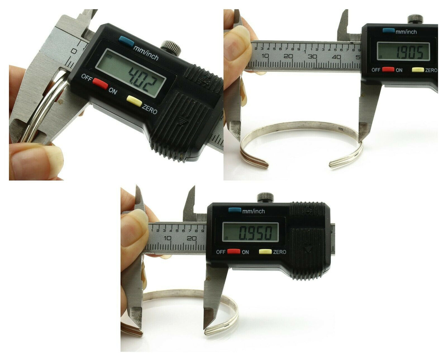 Navajo Toddler Child's Bracelet .925 Solid Silver Native American Artist C.80's