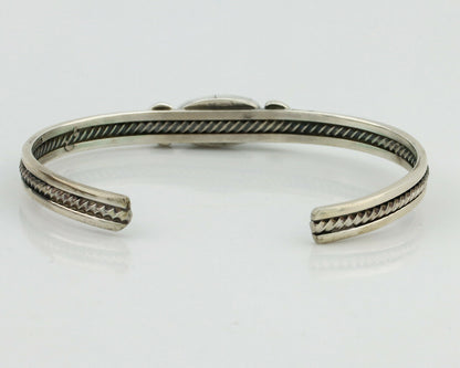 Women's Navajo .925 Silver Kingman Turquoise Artist Inca MFG Circa 1990's