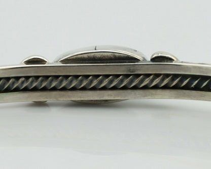 Women's Navajo .925 Silver Kingman Turquoise Artist Inca MFG Circa 1990's