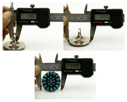 Women's Navajo Turquoise Ring .925 Silver Handmade C.80's