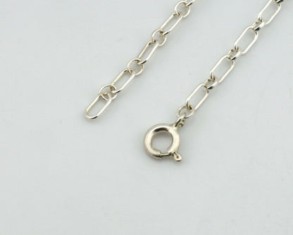 Navajo Pendant .925 Silver Spiderweb Turquoise Native American C.80's