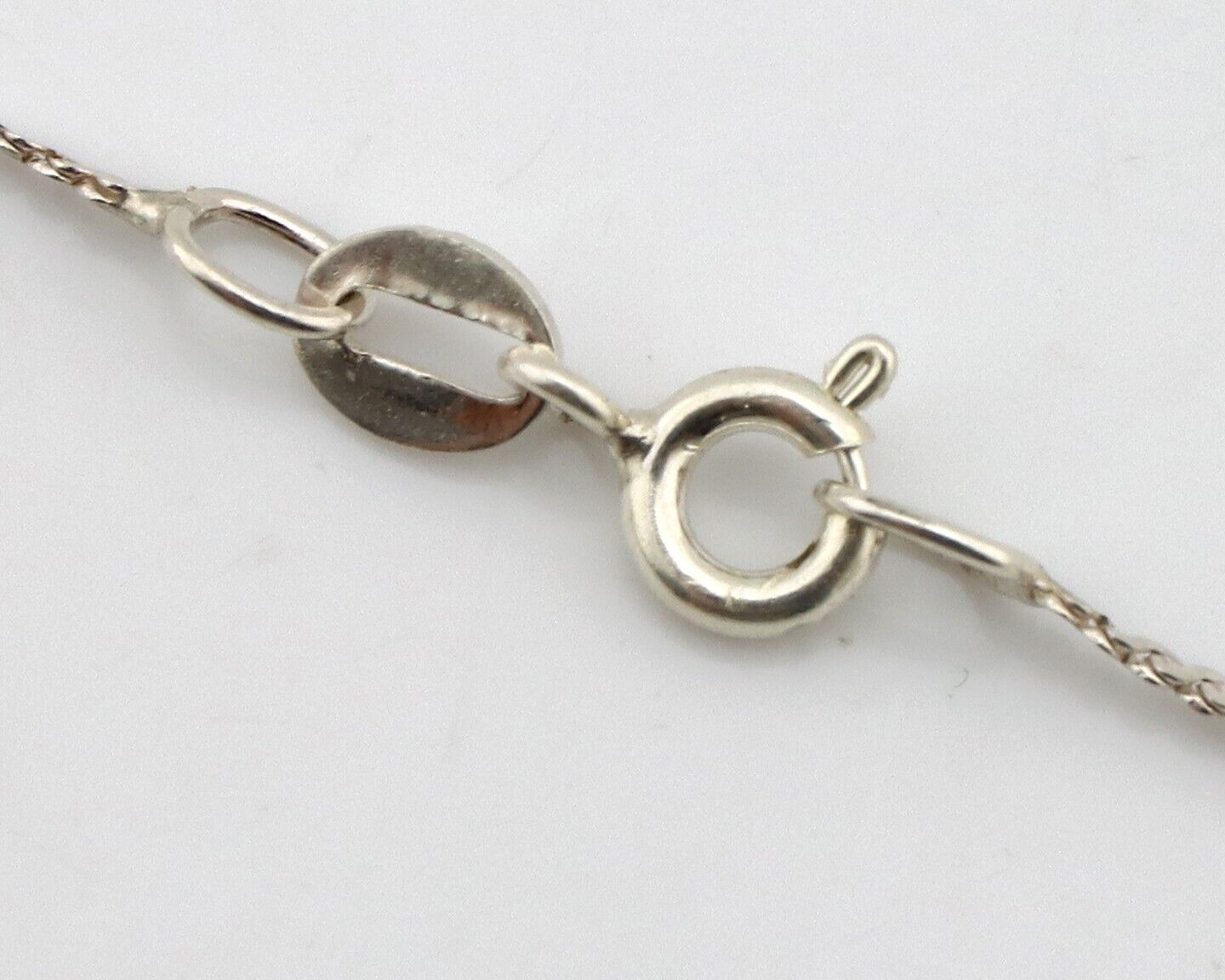 Navajo Handmade Cross Necklace 925 Silver Blue Turquoise Signed W C.80's