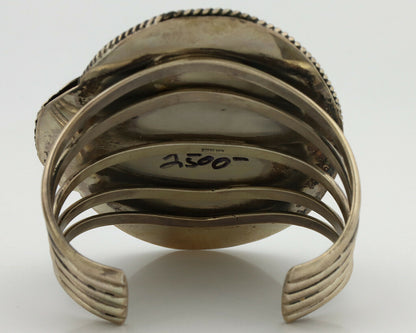 Women's Navajo .925 Silver Kingman Turquoise Native American Artist C.80's