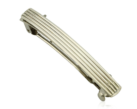 Women's Navajo Hair Clip .925 Silver Handmade Native Artist C.80's