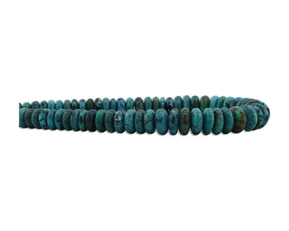 Navajo Necklace 925 Silver Black & Blue Spiderweb Turquoise Native Artist C.80's
