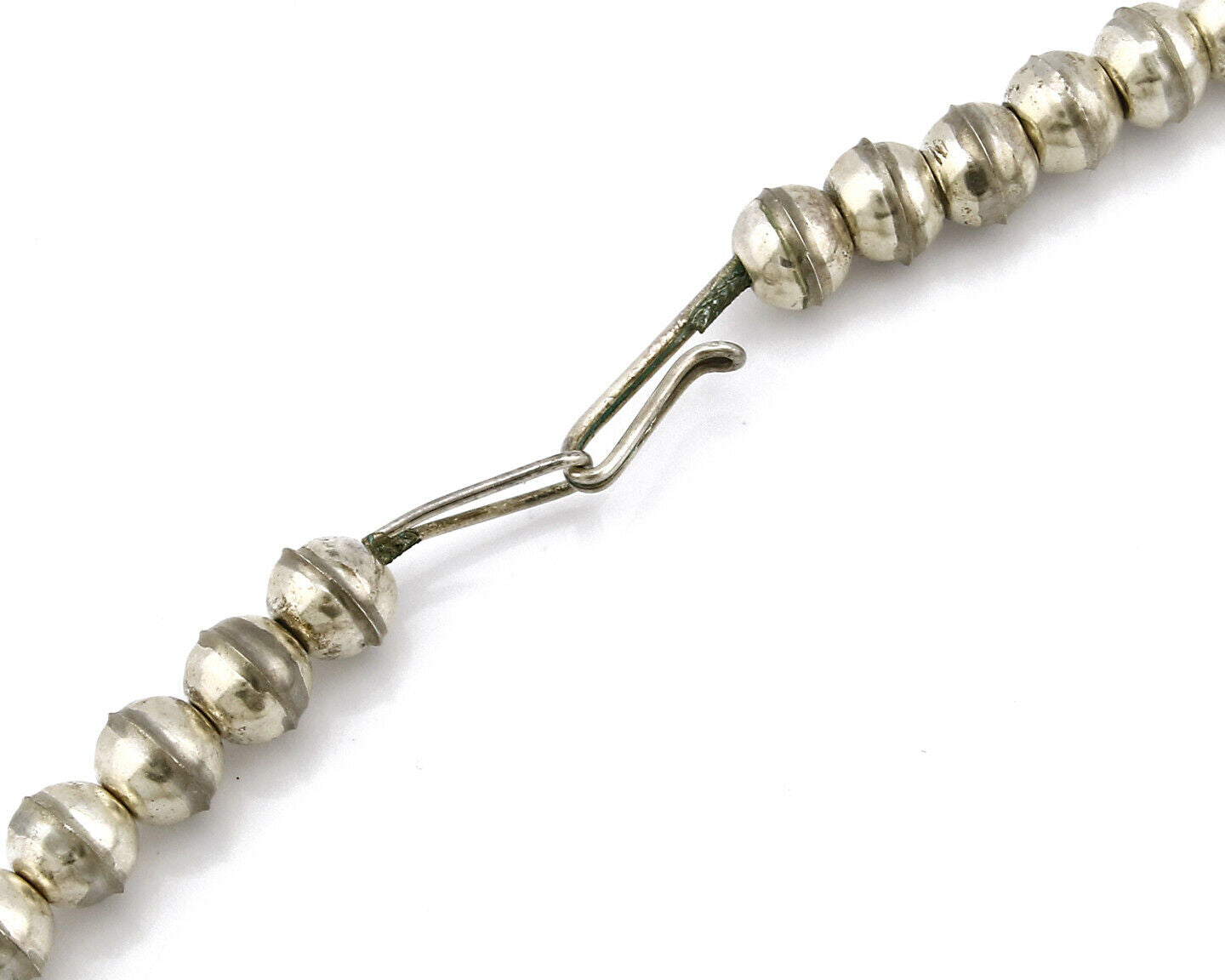 Huge Navajo Squash Necklace .925 Silver Blue Turquoise Artist F.M. Begay