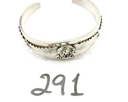 Navajo Bracelet .925 SOLID Silver Handmade Signed Artist BAHE C.80's