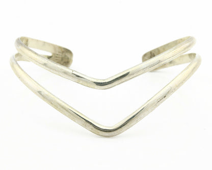 Navajo Handmade Bracelet .925 Silver Native Artist Rain Cloud C.80's