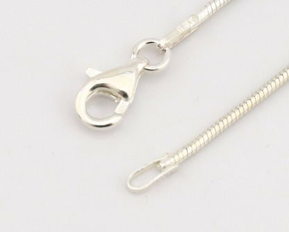 Navajo Necklace .925 Silver Kingman Turquoise Native American C.1980's