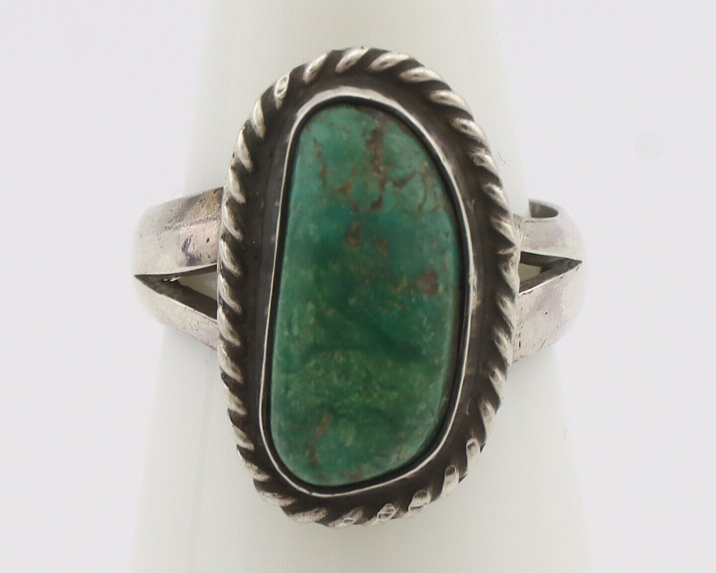 Navajo Handmade Ring 925 Silver Southwest Turquoise Native Artist C.80's