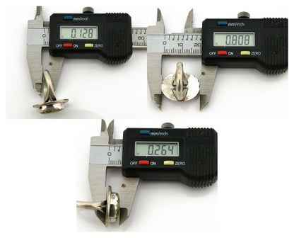 Navajo Ring .925 Silver Kingman Turquoise Native American Artist C.1980's