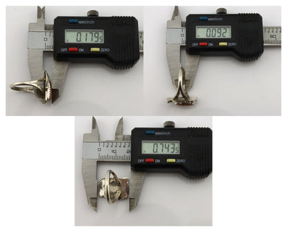 Navajo Ring .925 Silver Natural Pink Mussel Artist Signed Justin Morris C.80's