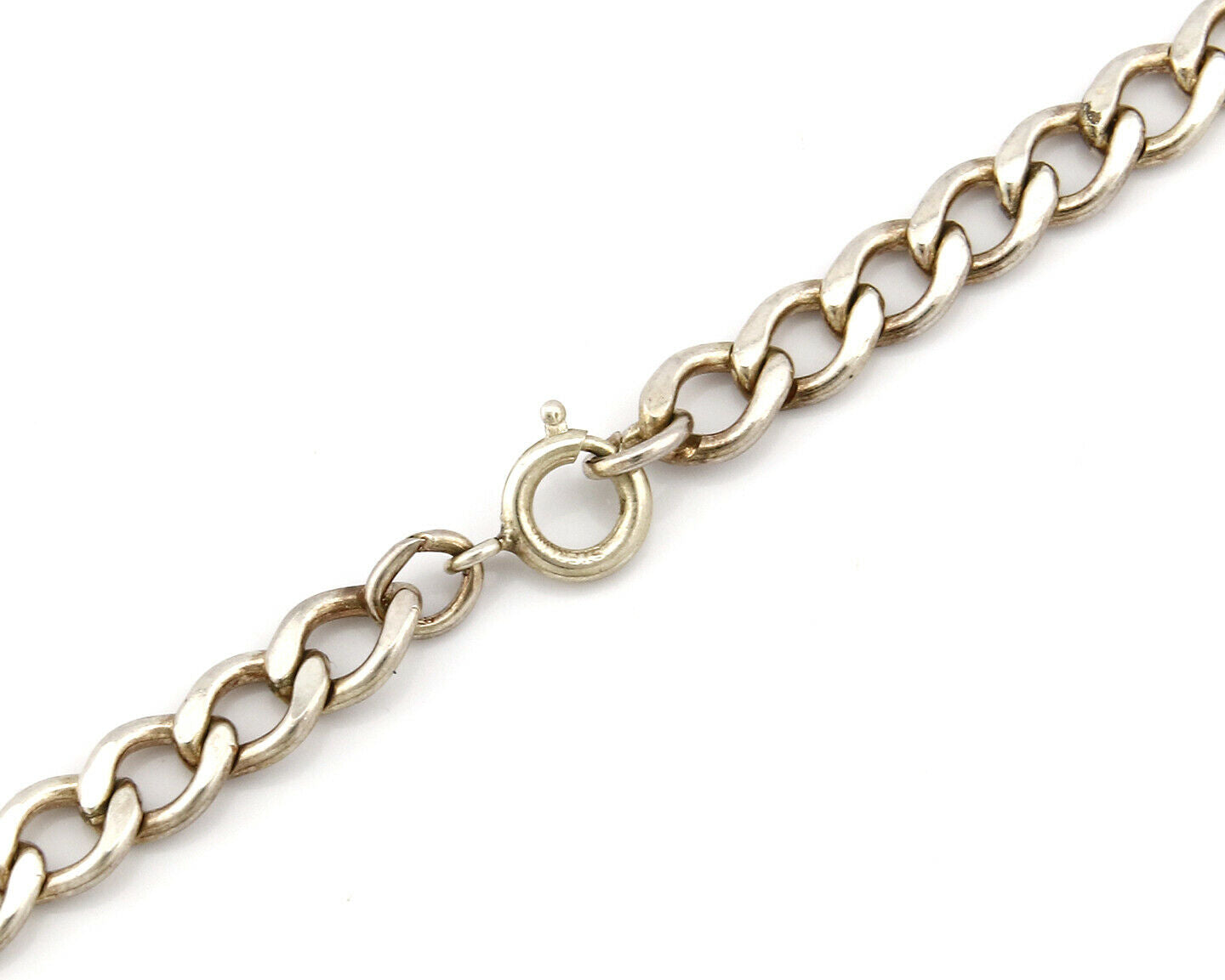 Zuni Bird Spinner Necklace .925 Silver Inlaid Signed Ghahate