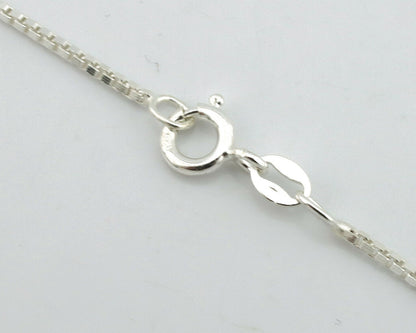 Navajo Pendant .925 Silver Kingman Turquoise Artist Signed AB C.80's