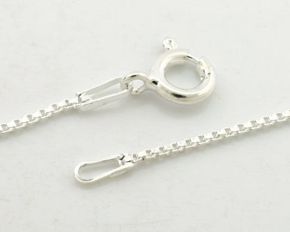 Navajo Necklace .925 Silver Kingman Turquoise Signed Tepee C.1980's