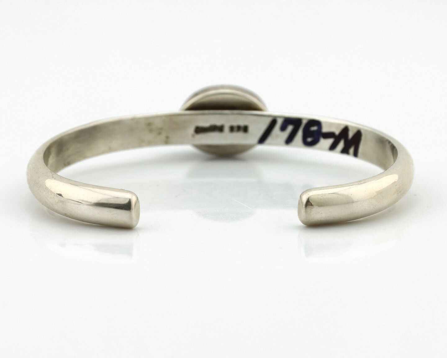 Women's Navajo .925 Silver Turquoise Mountain Native American Artist C.80's