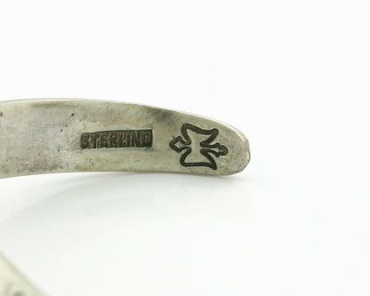 Navajo Handmade Bracelet .925 Silver Native Artist TAHE C.80's