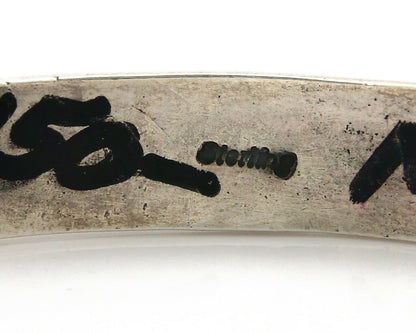 Navajo Bracelet SOLID .925 Silver Handmade Cuff Artist Douglas Etsitty C.80's