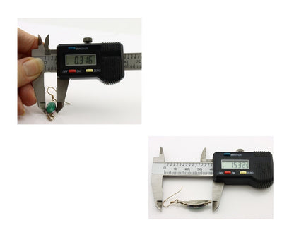 Navajo Earrings 925 Silver Blue Turquoise Native American Artist C.80's