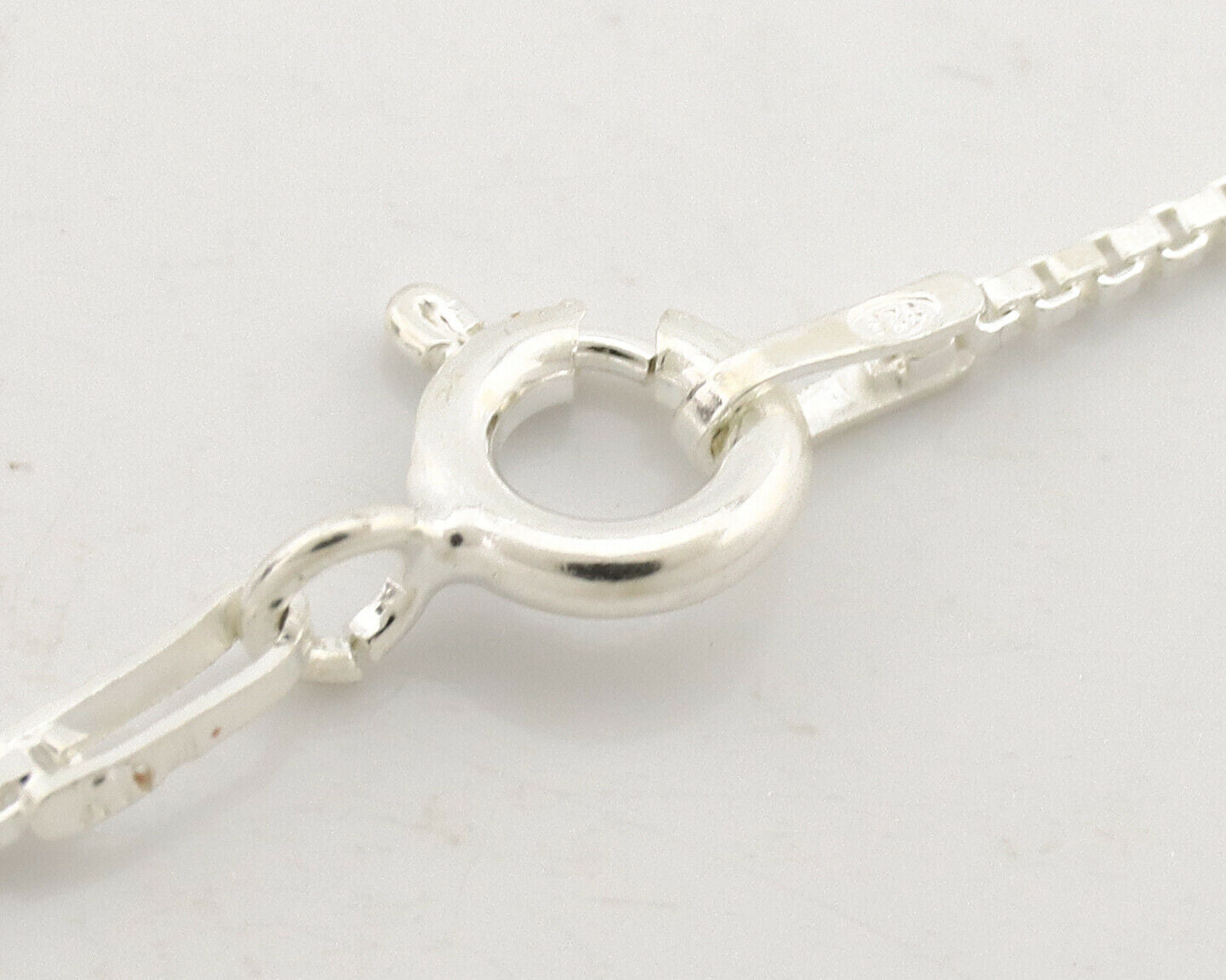 Navajo Necklace .925 Silver Damele Variscite Signed Sun C.1980's