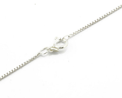 Women's Zuni Pendant .925 Silver Gemstone Signed AN Necklace