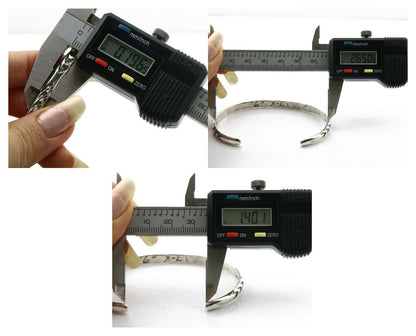 Navajo Bracelet .925 Silver Hand Stamped Arrow Head Artist I Montoya C80s