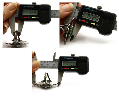 Navajo Ring .925 Silver Kingman Turquoise Native American Artist C.80's