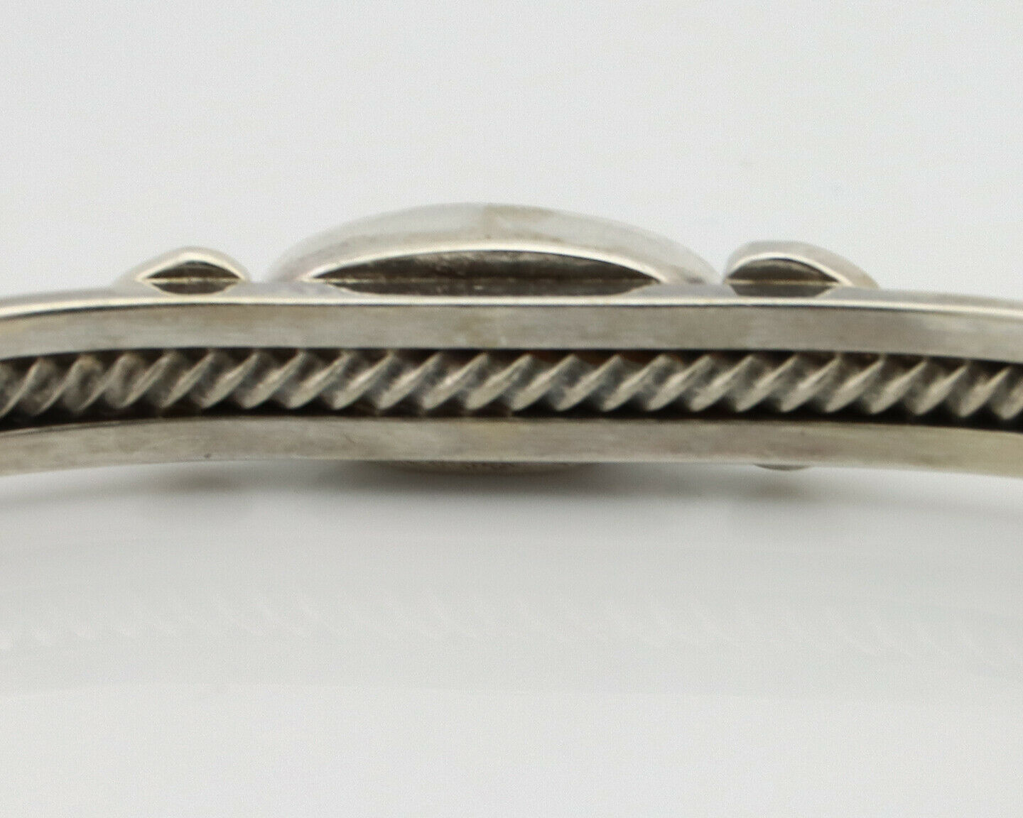 Women's Navajo .925 Silver Blue Turquoise Artist Inca MFG Circa 1990's