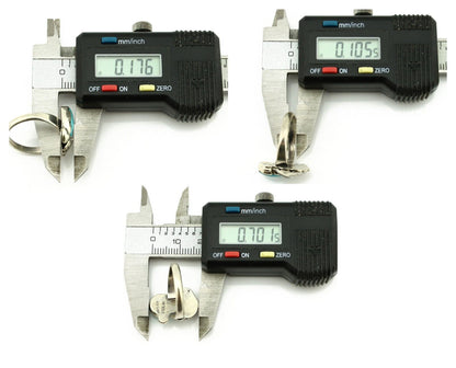 Zuni Ring 925 Silver Natural Blue Gem Turquoise Artist Signed Simplicio C.80's