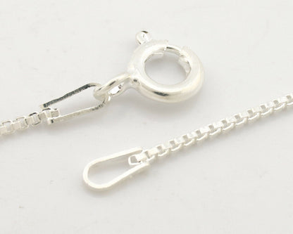 Navajo Necklace .925 Silver Green Variscite Signed Sun C.80's