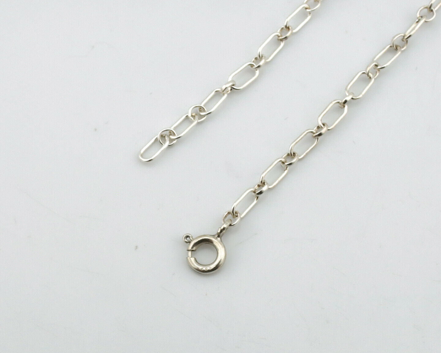 Navajo Pendant .925 Silver Spiderweb Turquoise Native American C.80's