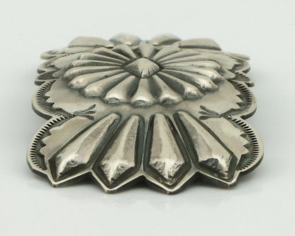 Women's Navajo Hair Clip .925 Silver Handmade Native Artist C.80's