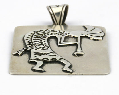 Navajo Pendant .925 Silver Artist Native American C.80's