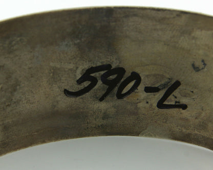 Navajo Bracelet .925 Silver Southwest Turquoise Cuff Artist Native C.80's