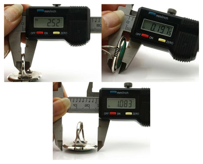 Navajo Ring .925 Silver Royston Turquoise Native American Artist Handmade C.80's