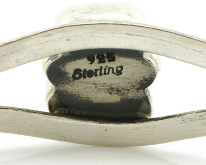 Navajo Bracelet .925 Silver Coral & Turquoise Artist Native American Artist C.90