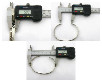 Navajo Bracelet .925 Silver Hand Stamped Arrow Head Artist I Montoya C.80's