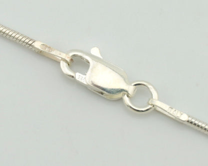 Navajo Necklace .925 Silver Turquoise Native American Artist C.1980's