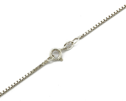 Women's Navajo Spinner Pendant .925 Silver & Inlaid Gemstone Necklace