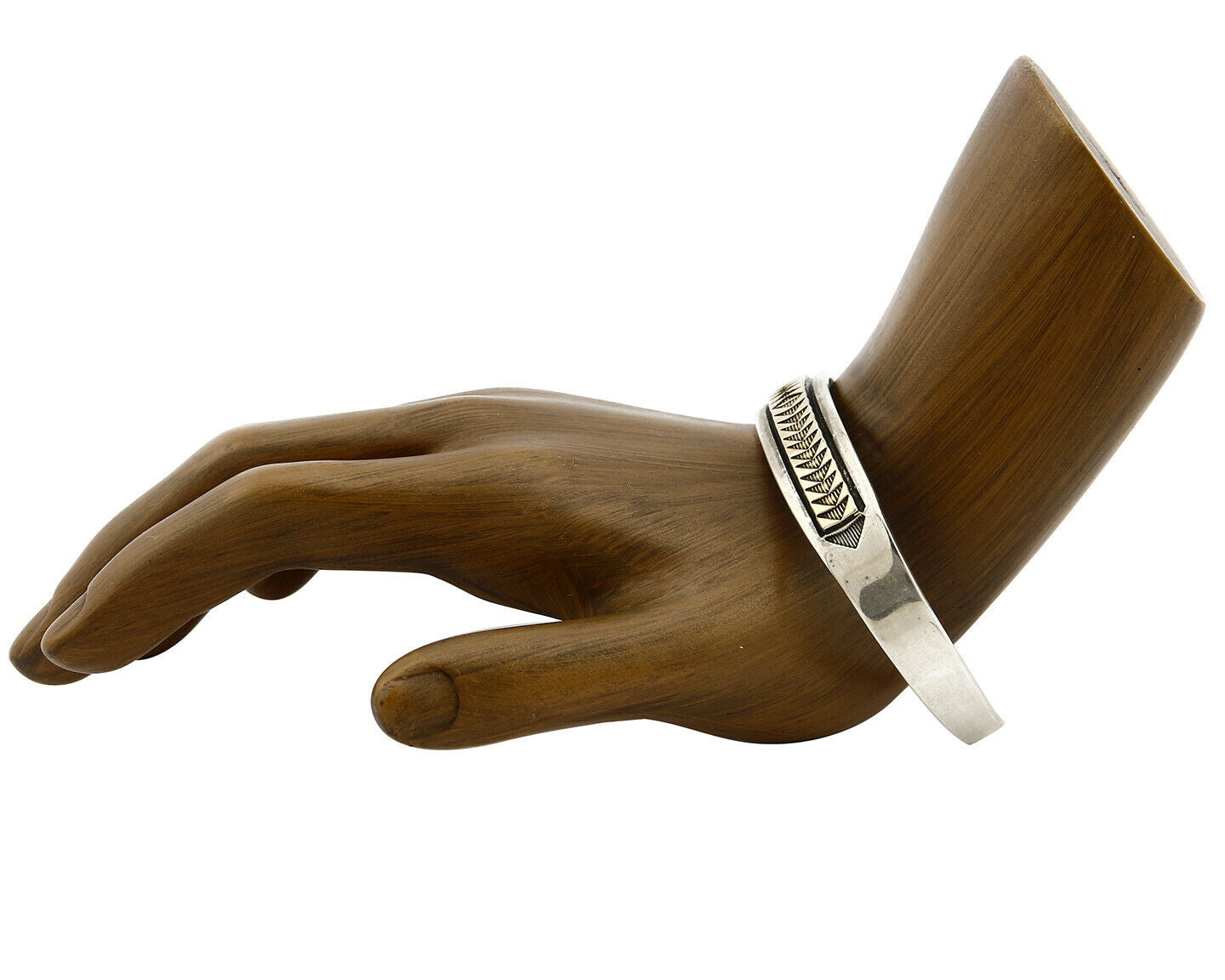 Navajo Bracelet .925 Silver & 14k Solid Gold MM Rogers and LLK Cuff C.80's