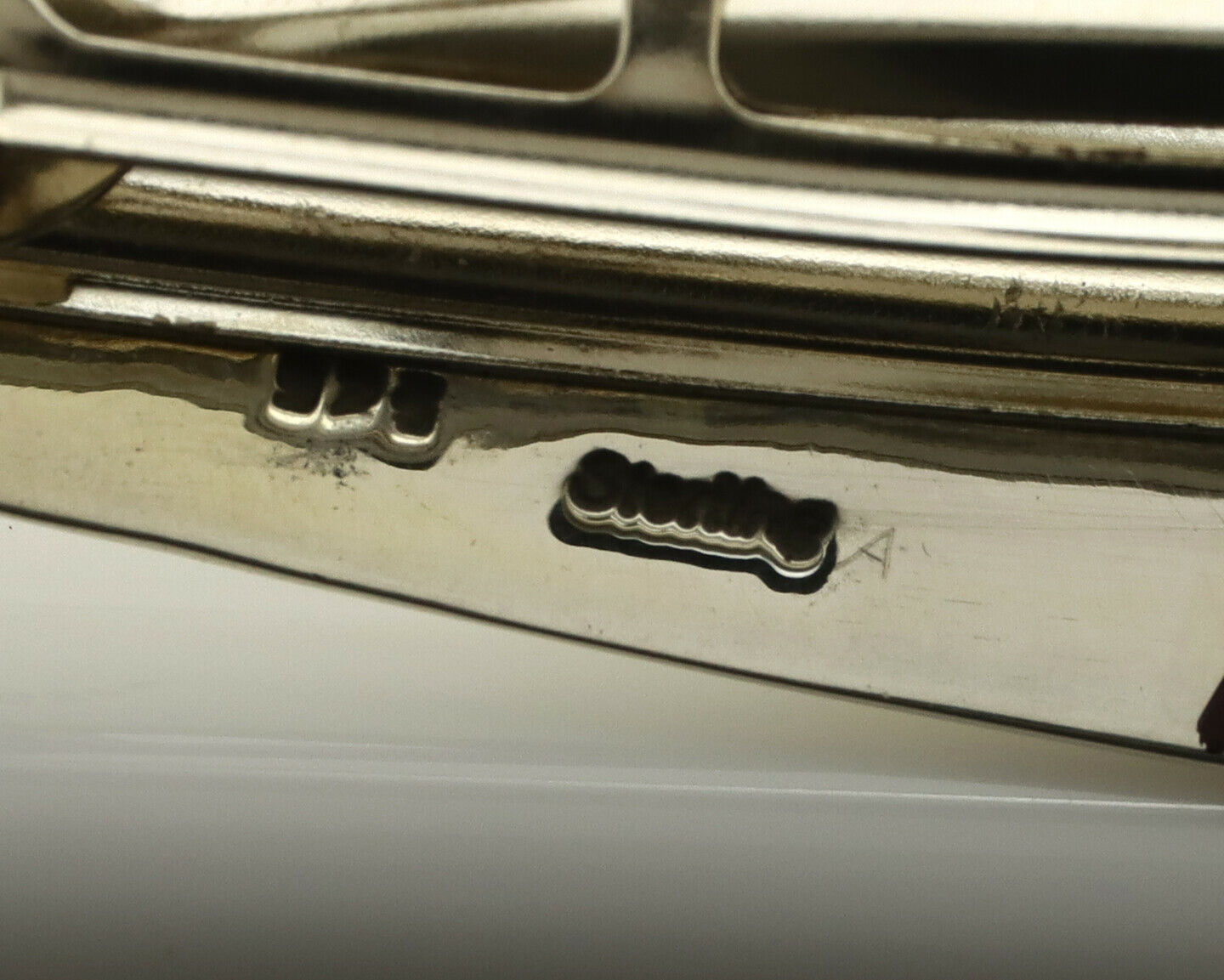 Navajo Hair Clip .925 Silver Green Turquoise Native American Barrette C.80's