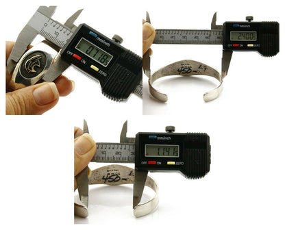 Navajo Bracelet .925 Silver & 14k Solid Gold MM Rogers and CG Cuff C.80's