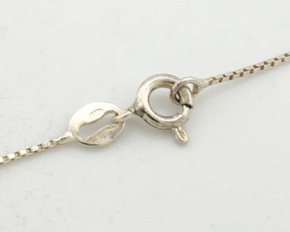 Navajo Necklace .925 Silver Arizona Turquoise Artist Gecko C.1980's