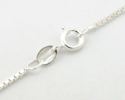 Navajo Kingman Turquoise Pendant .925 Silver Artist Signed Sunrise C.80's