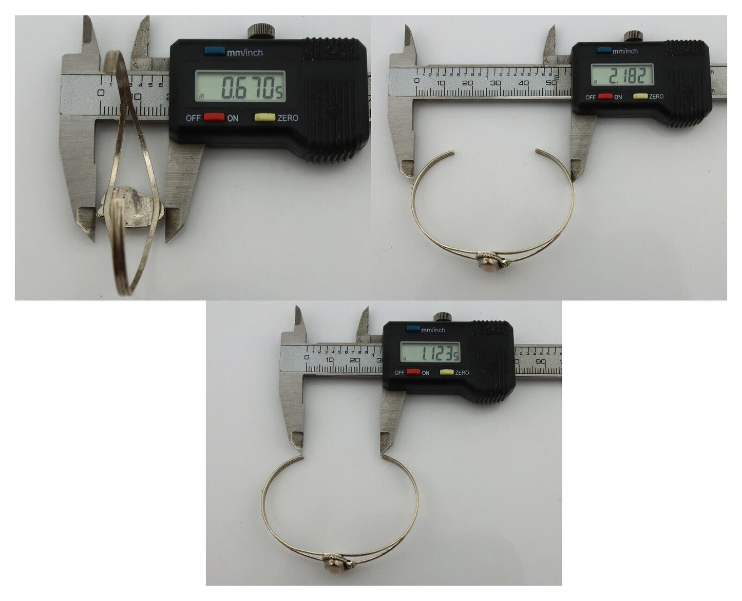 Women's Navajo Bracelet 925 Silver Natural Pink Mussel Native American C.80's