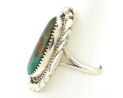 Navajo Ring 925 Silver Mountain Artist Signed JL C.80's